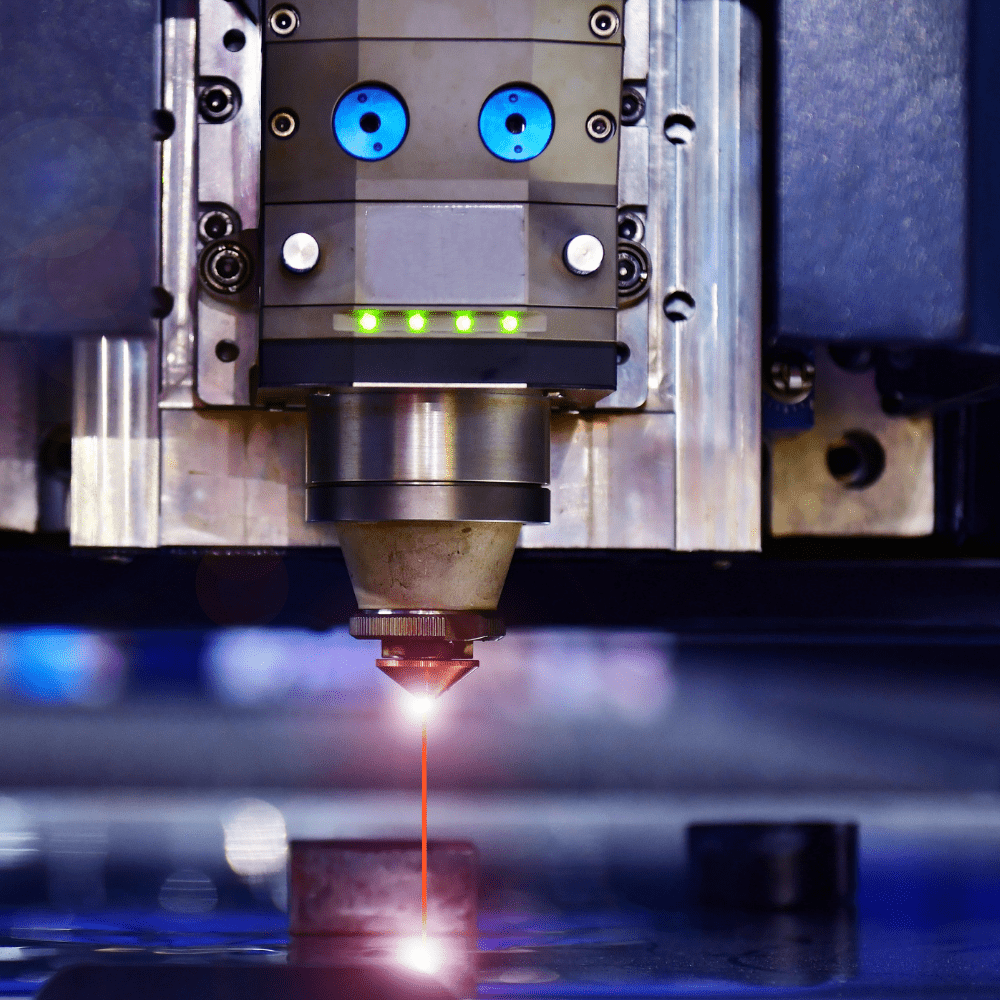 CNC-Laserschneiden von Edelstahl bei Aquarius Industries Maschinenbau Wildeshausen